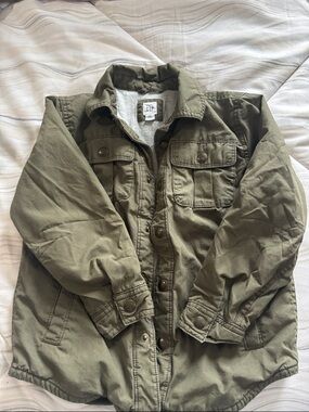 GAP Baby Olive Green Toddler Jacket